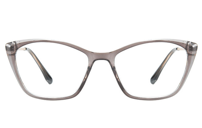 Glasseslit 200877 Cateye Spring Hinge Eyeglasses C1, Black frame, view 4
