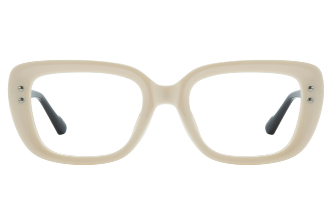 Glasseslit 200884 Rectangle Eyeglasses grey, White frame, view 4