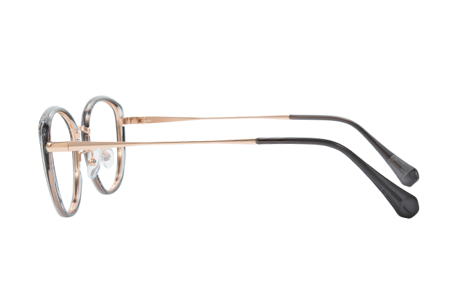 Glasseslit 200887 Cateye Eyeglasses C10, Grey frame, view 5