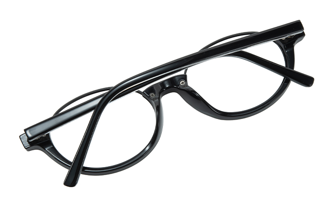 Glasseslit 200888 Oval Eyeglasses C1, Black frame, view 3