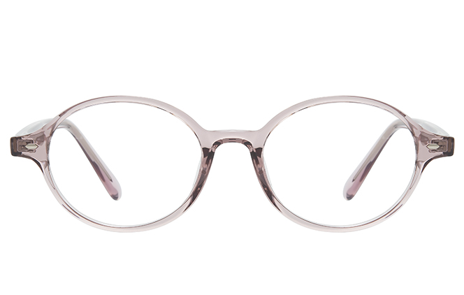 Glasseslit 200889 Oval Eyeglasses C11, Purple frame, view 4