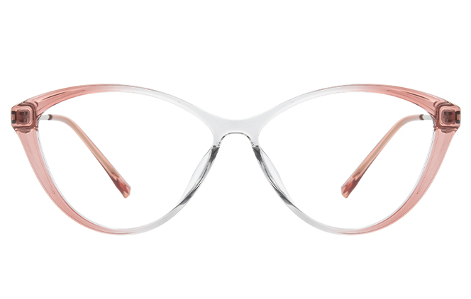 Glasseslit 200893 Cateye Eyeglasses C30, Burgundy frame, view 4