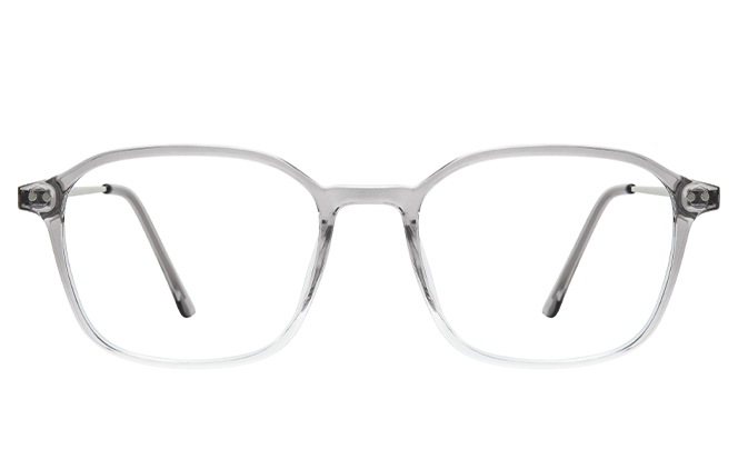 Glasseslit 200894 Square Eyeglasses C11, Grey frame, view 4