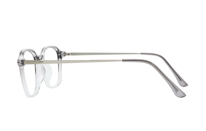 Glasseslit 200894 Square Eyeglasses C11, Grey frame, view 5
