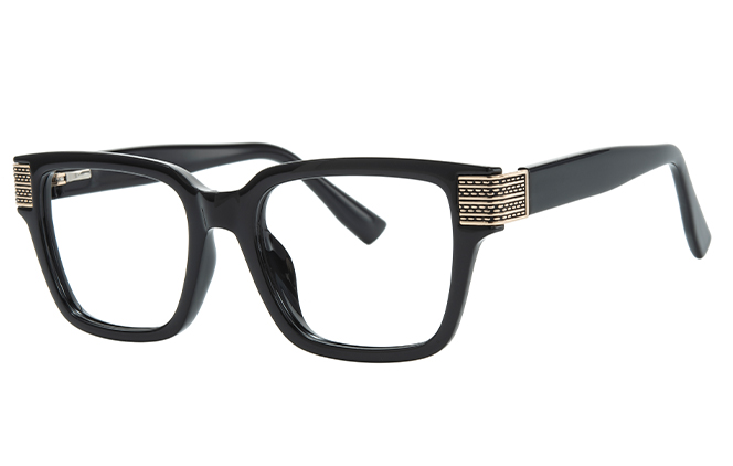 Glasseslit 200899 Rectangle Spring Hinge Eyeglasses C1