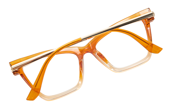 Glasseslit 200902 Cateye Spring Hinge Eyeglasses C5, Tortoiseshell frame, view 3