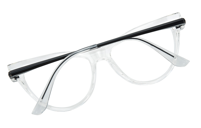 Glasseslit 200903 Cateye Spring Hinge Eyeglasses C1, Black frame, view 3