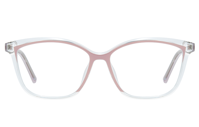 Glasseslit 200914 Cateye Spring Hinge Eyeglasses C1, Black frame, view 4