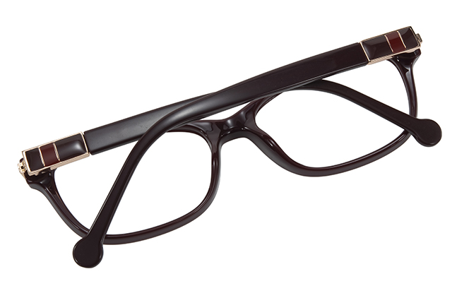 Glasseslit 200916 Rectangle Spring Hinges Eyeglasses C3, Burgundy frame, view 3