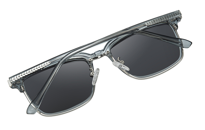 Glasseslit 200917 Rectangle Magnetic Clip On Eyeglasses C5, Jasper frame, view 3