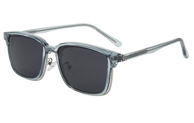 Glasseslit 200917 Rectangle Magnetic Clip On Eyeglasses C5, Jasper frame