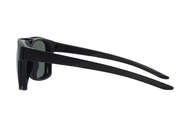 Glasseslit 200921 Rectangle Magnetic Clip On Eyeglasses C3, Black frame, view 5