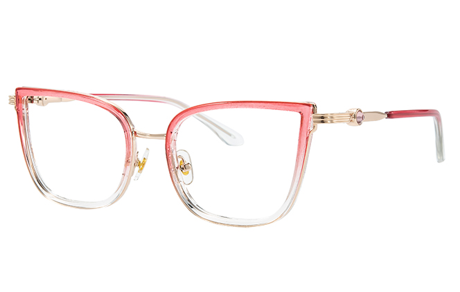 Glasseslit 200932 Cateye Spring Hinge Eyeglasses C5