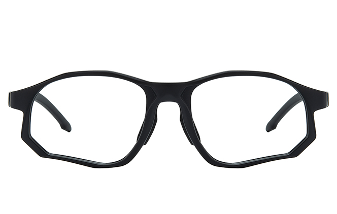 Glasseslit 200951 Geometric Clip on Eyeglasses C2, Black frame, view 2