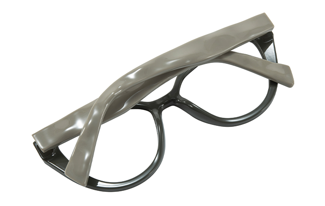 Glasseslit 200952 Cateye Spring Hinges Eyeglasses C4, Green frame, view 3