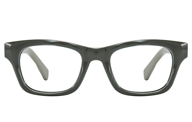 Glasseslit 200957 Rectangle Eyeglasses C4, Green frame, view 4