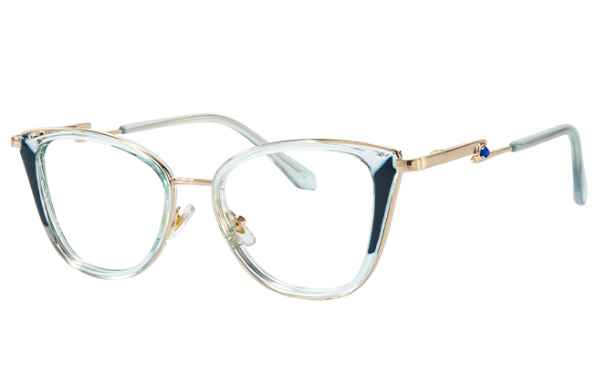 Glasseslit 200958 Cateye Spring Hinges Eyeglasses C3