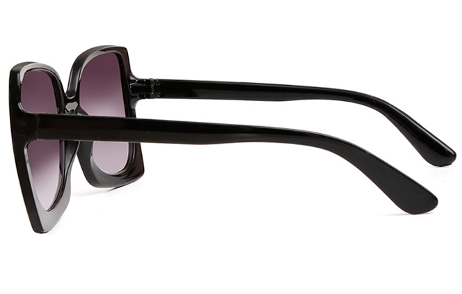 Glasseslit Halle Square Sunglasses C5, Black frame, view 5