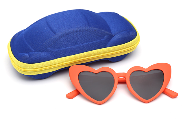 Glasseslit 400160 Heart Shape Kids Sunglasses C3, Black frame, view 3