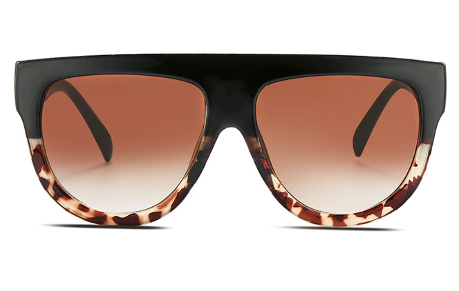 Glasseslit 400173 Oval Sunglasses C2, Tortoiseshell frame, view 4