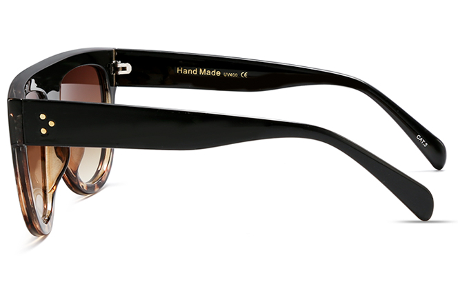 Glasseslit 400173 Oval Sunglasses C2, Tortoiseshell frame, view 5
