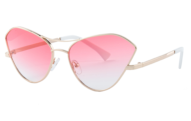 Glasseslit 400195 Cateye Sunglasses C1, Red frame
