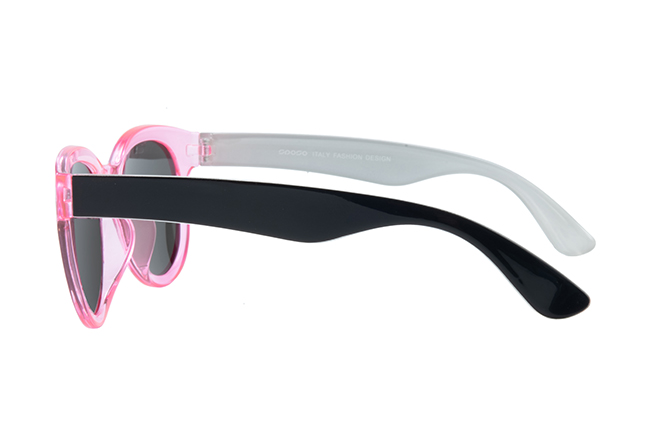 Glasseslit 400208 Round Sunglasses C8, Pink frame, view 5