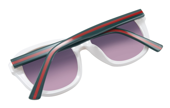 Glasseslit 400210 Square Sunglasses pink, Pink frame, view 3