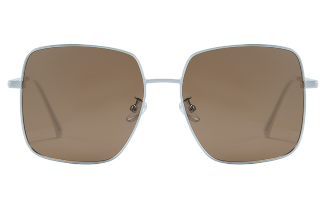 Glasseslit 400215 Square Sunglasses C2, Blue frame, view 4