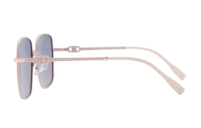 Glasseslit 400216 Square Sunglasses C4, Brown frame, view 5