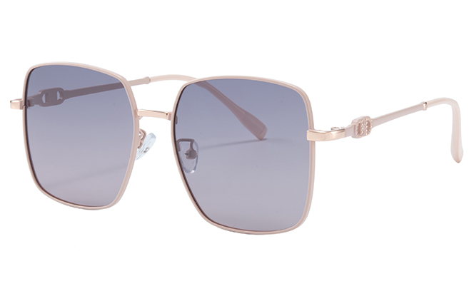 Glasseslit 400216 Square Sunglasses C4, Brown frame