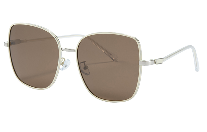 Glasseslit 400217 Cateye Sunglasses C2, White frame