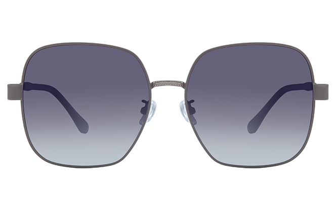 Glasseslit 400245 Square Sunglasses C2, Grey frame, view 4