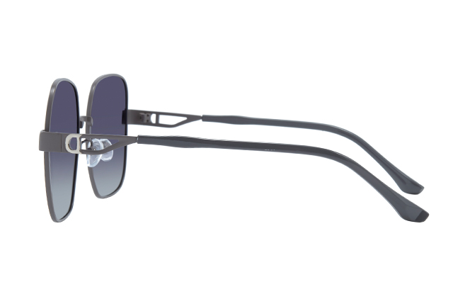 Glasseslit 400245 Square Sunglasses C2, Grey frame, view 5