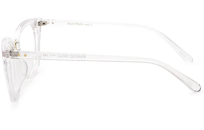 Glasseslit Endi Trendy Cat eye plastic frame C12, Tortoiseshell frame, view 5