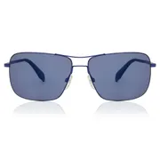Adidas Originals OR0003 90X, Blue frame, Blue Mirror lenses, view 1