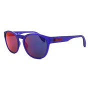 Adidas Originals OR0014 82X, Purple frame, Blue Mirror lenses, view 2