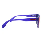 Adidas Originals OR0014 82X, Purple frame, Blue Mirror lenses, view 3