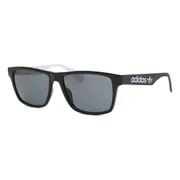 Adidas Originals OR0024 01A, Black frame, Grey lenses, view 2