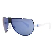 Adidas Originals OR0031 21X, White frame, Blue Mirror lenses, view 2