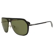 Adidas Originals OR0037 02Q, Black frame, Green Mirror lenses, view 2