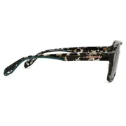 Adidas Originals OR0066 55N, Tortoiseshell frame, Green lenses, view 3