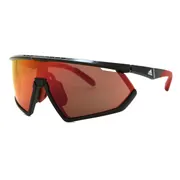 Adidas Sport SP0001 01L, Black frame, Orange Mirror lenses, view 2