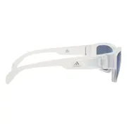 Adidas Sport SP0007 26X, Clear frame, Blue Mirror lenses, view 3