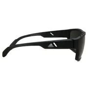 Adidas Sport SP0008 02N, Black frame, Green lenses, view 3