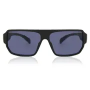 Adidas Sport SP0038 02A, Black frame, Grey lenses, view 1