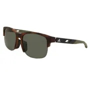 Adidas Sport SP0048 52N, Tortoiseshell frame, Green lenses, view 2