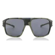 Adidas Sport SP0046 95A, Green frame, Dark Grey lenses, view 1