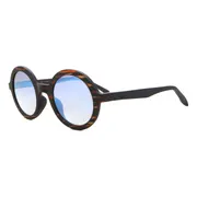 Adidas Sport AOR016/N 092.000, Tortoiseshell frame, Blue Mirror lenses, view 2