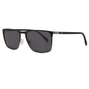BOSS Boss 1004/S/IT O6W/IR, Black frame, Grey lenses, view 2